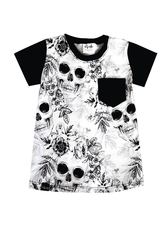 Evolutionary t-shirt - SKULLS
