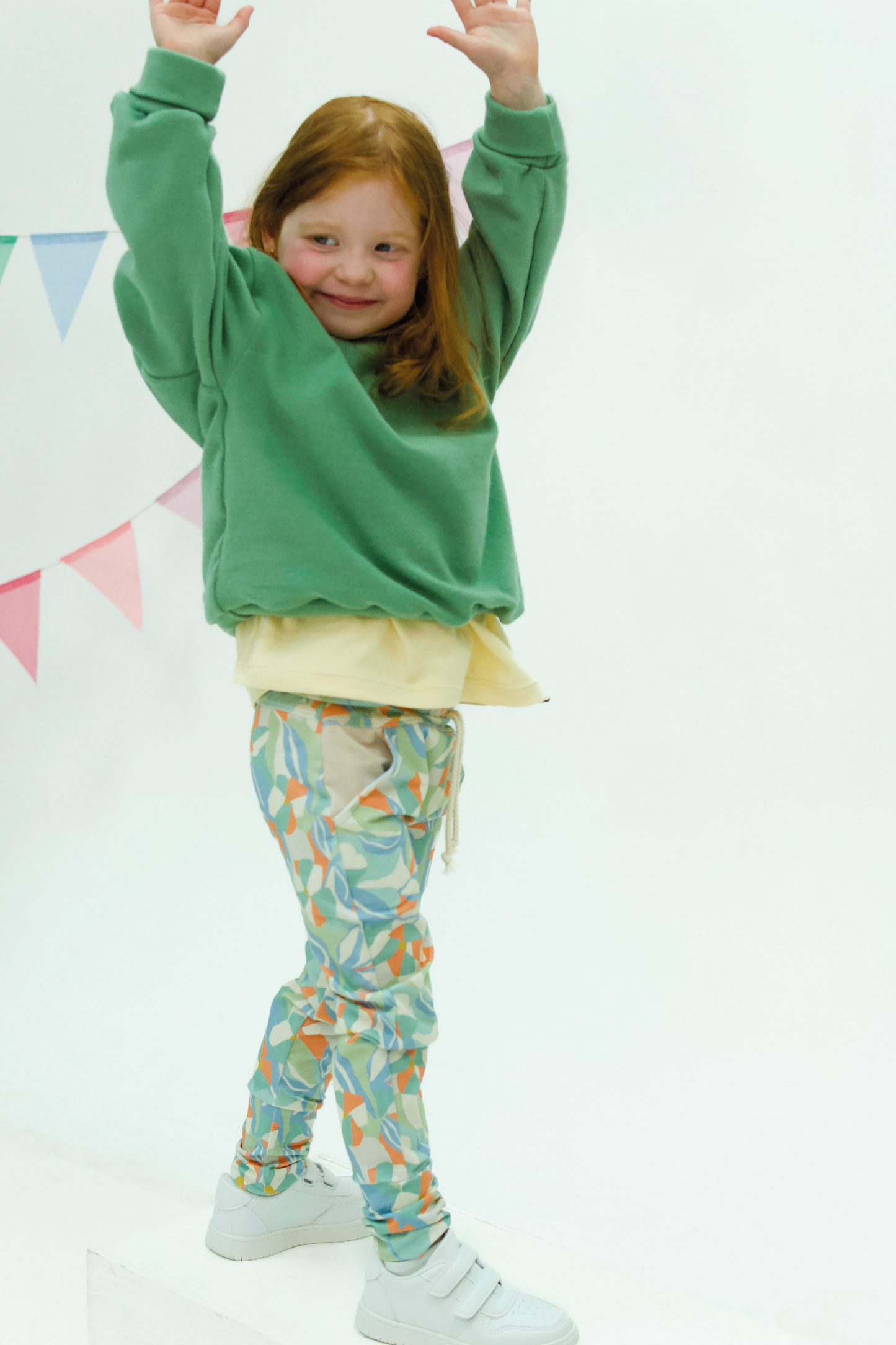 Evolutionary sweatshirt - TROPICAL GREEN