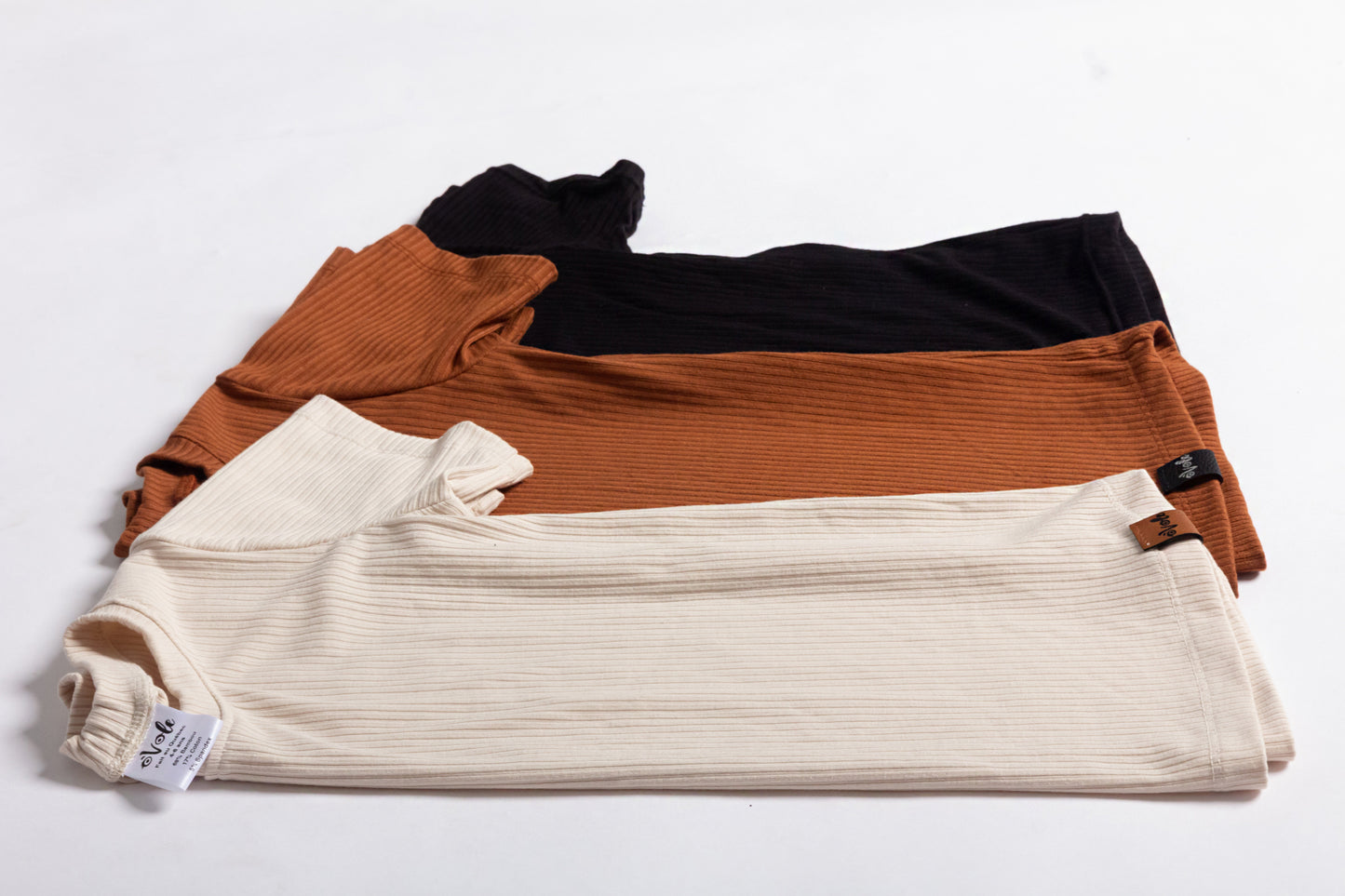 Plain evolutionary t-shirt - THE RUSTY RIBBED