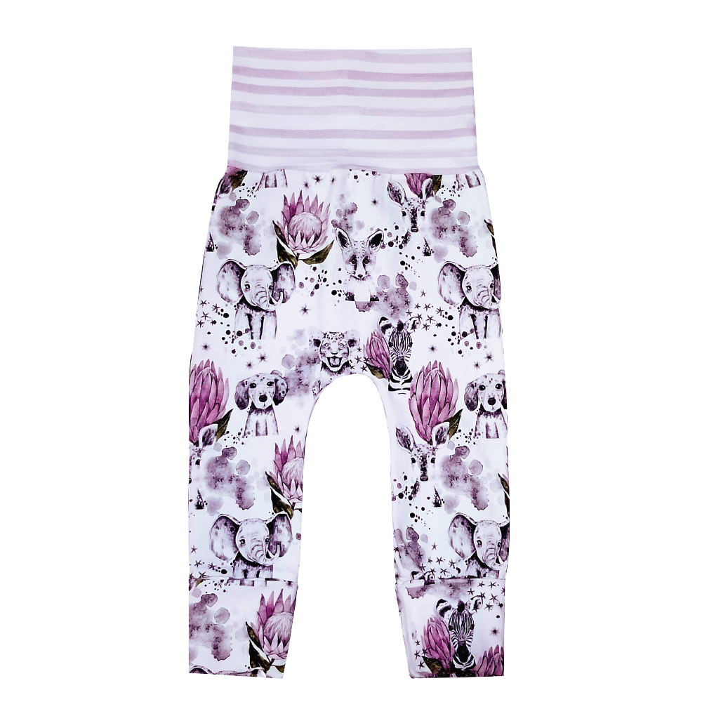 Evolutionary pants 0-6 months - ANIMALS