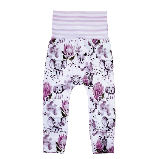 Evolutionary pants 0-6 months - ANIMALS