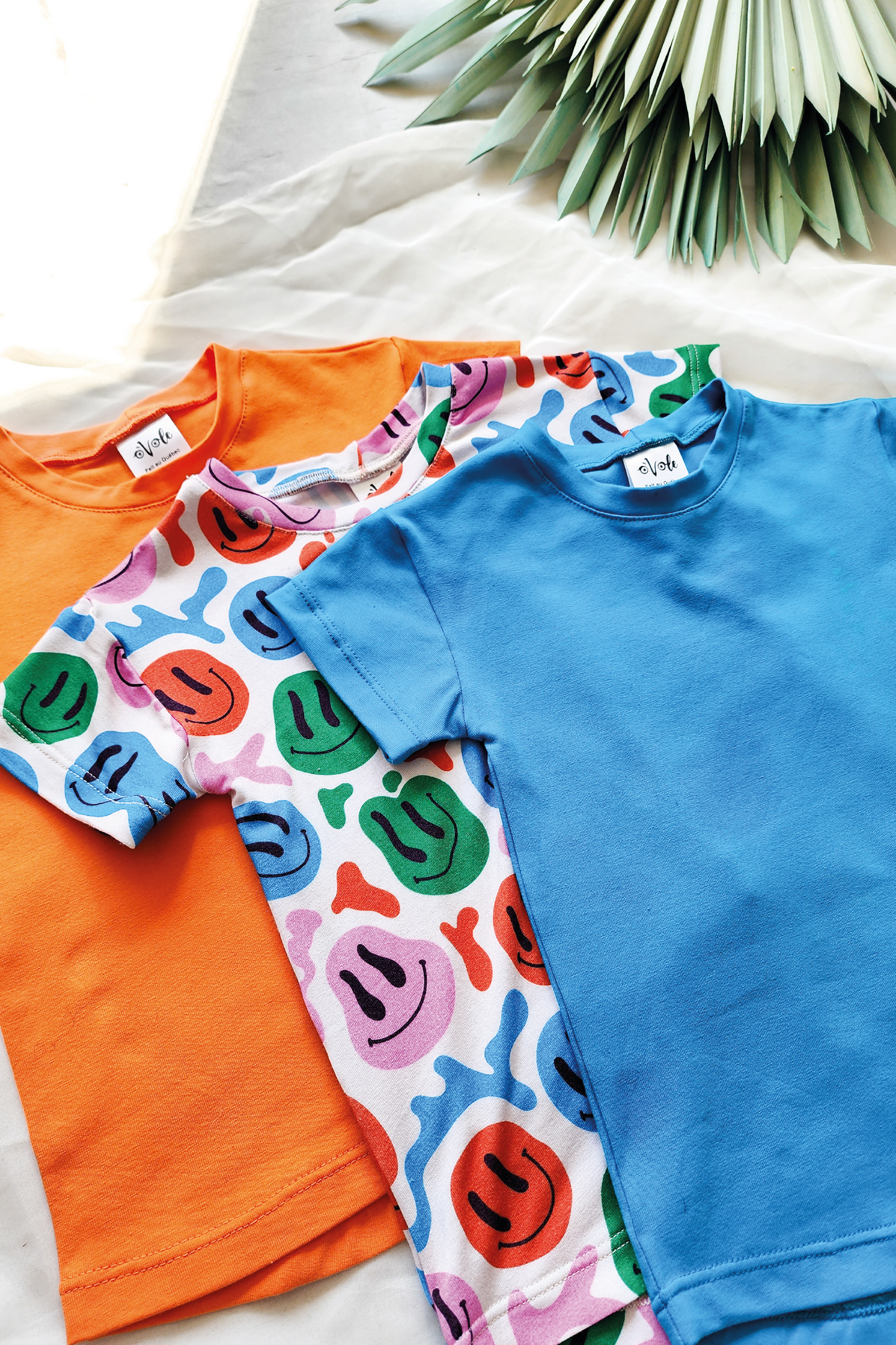 Plain evolutionary t-shirt - ORANGE POP