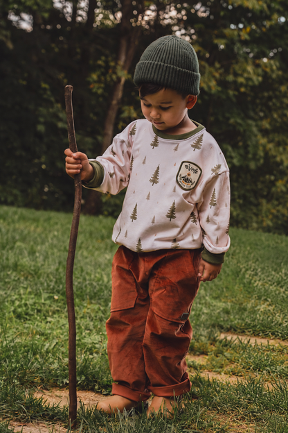 Sweatshirt oversized - PINE TRAIL