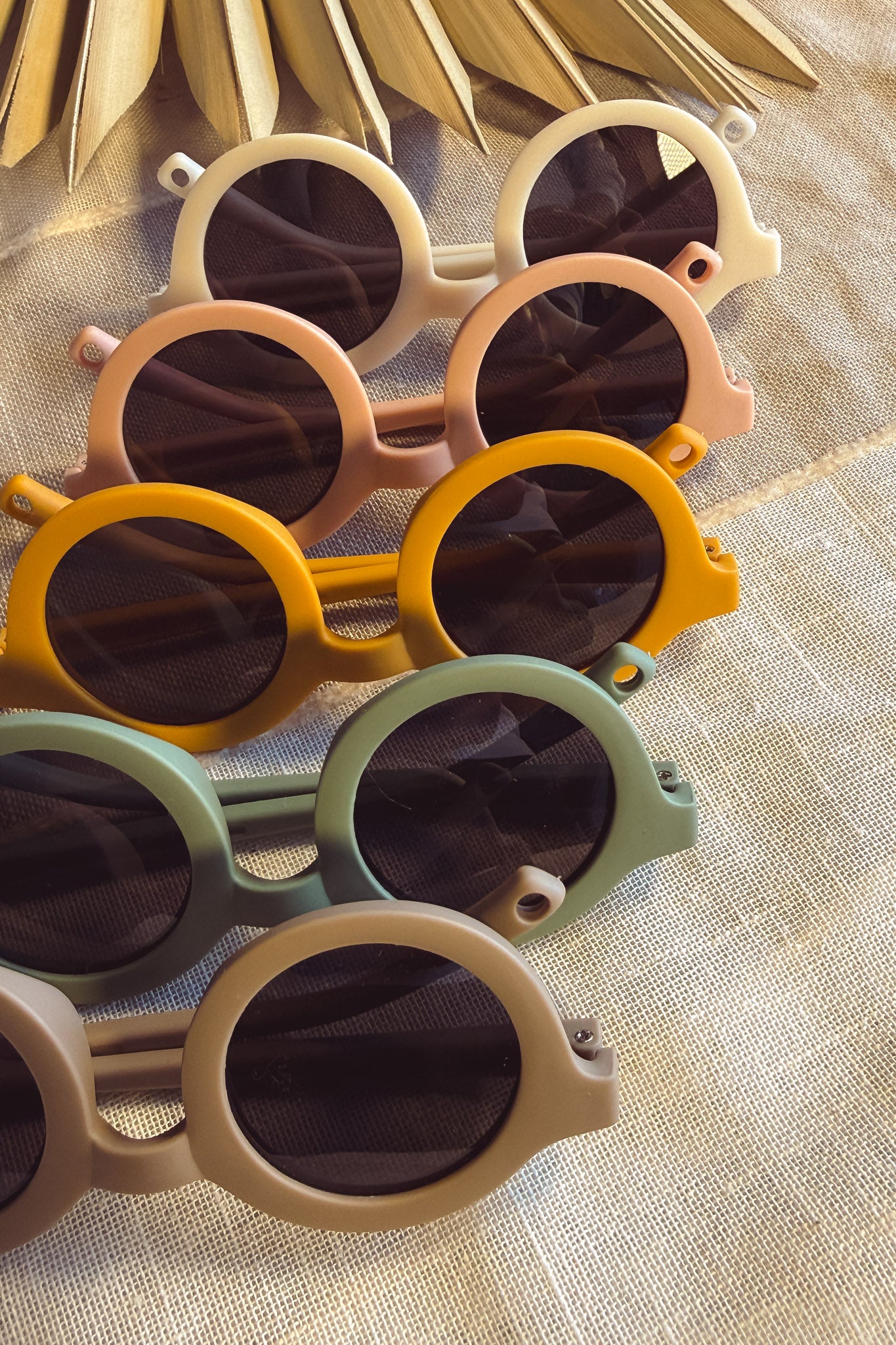 Lunettes de Soleil bébé (0-3 ans) -  RONDE RÉTRO