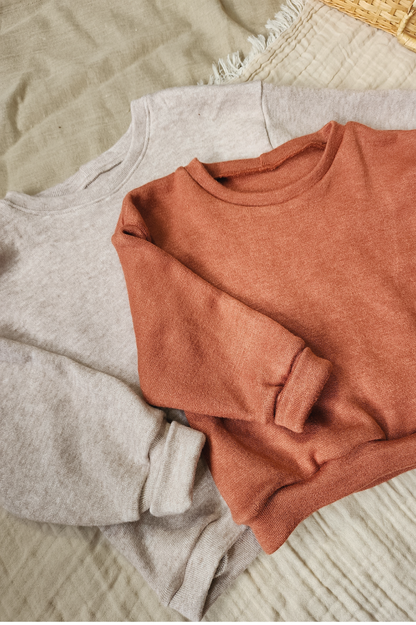 Evolutionary oversized sweater - FOREST GREEN