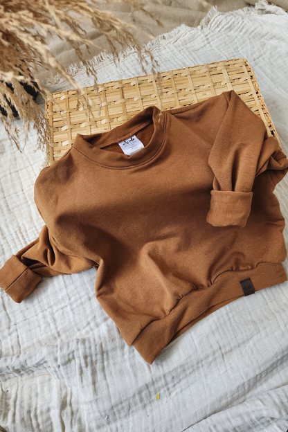 Sweatshirt évolutif - CARAMEL