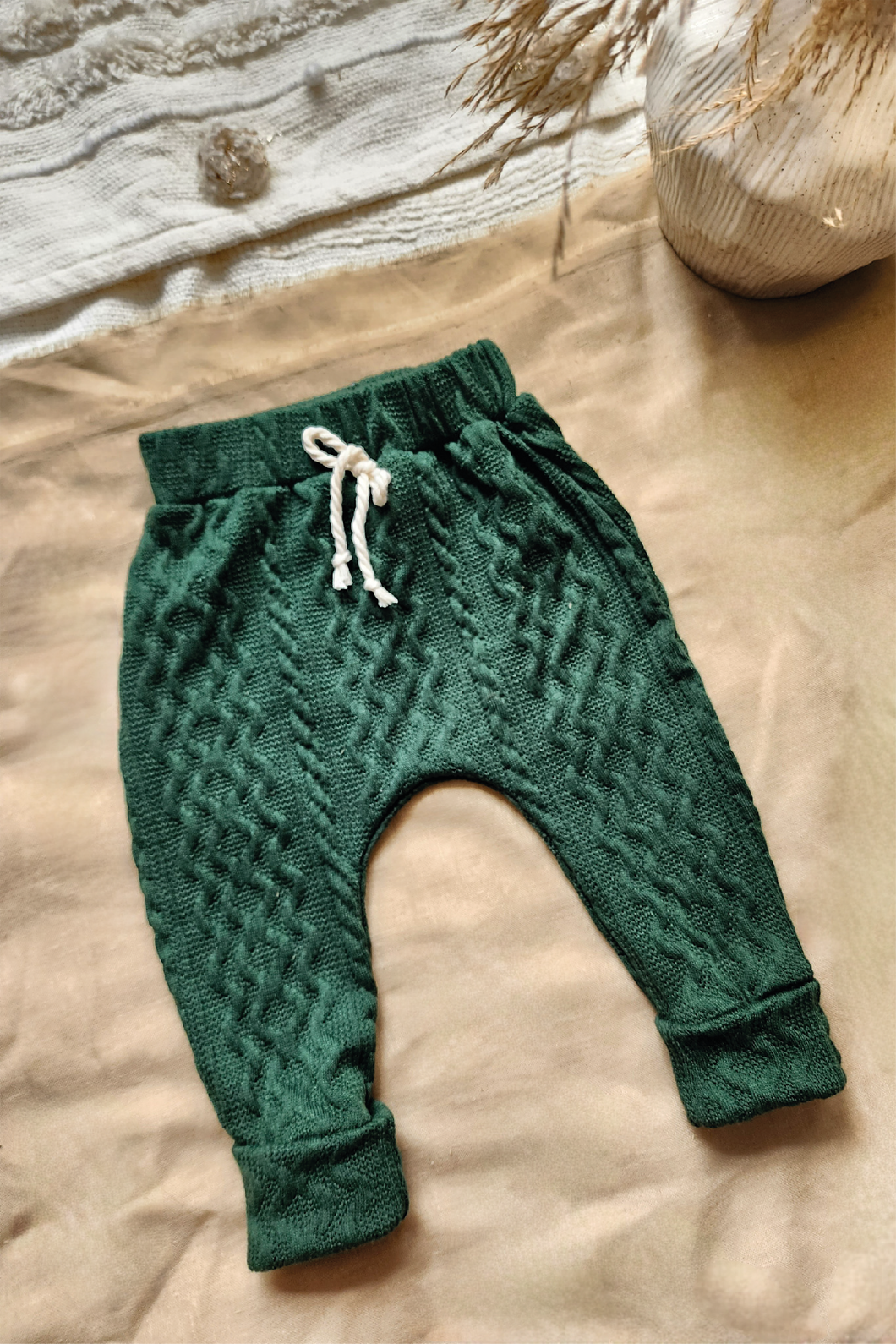 Pantalon cozy unisexe - VERT FÔRET