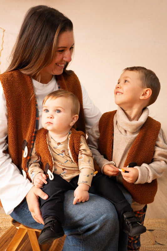 Veste bergère Bois douillet  - ADULTE