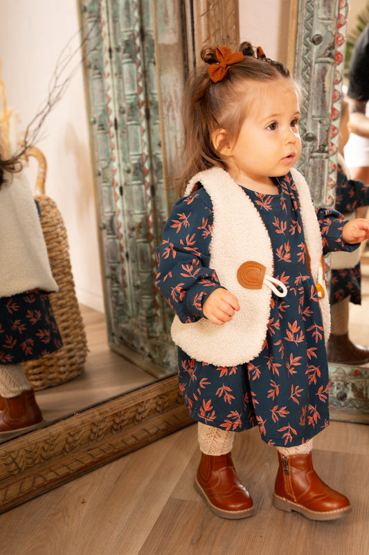 Veste bergère Givre douillet  - ENFANT