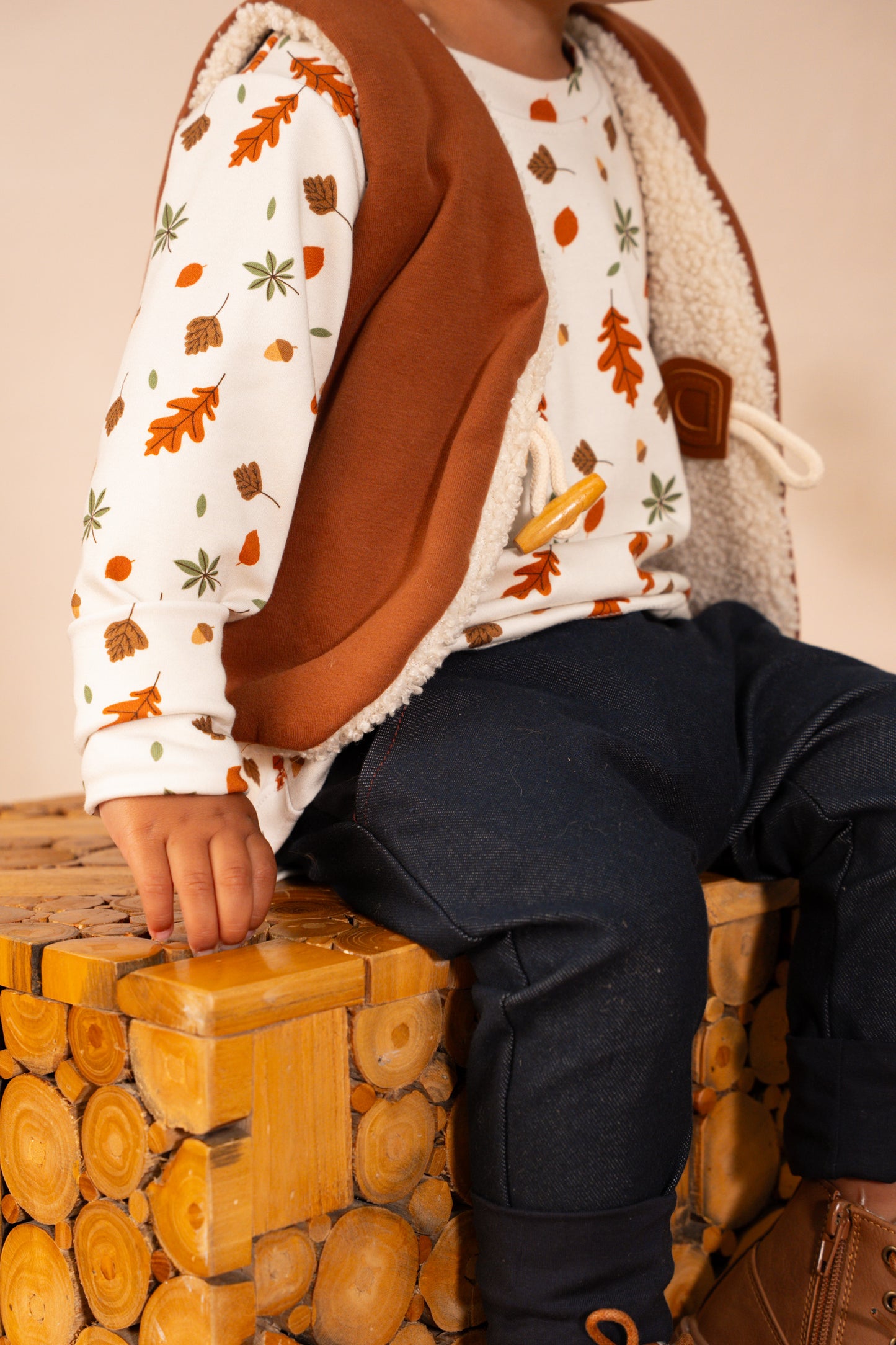 Veste bergère Givre douillet  - ENFANT