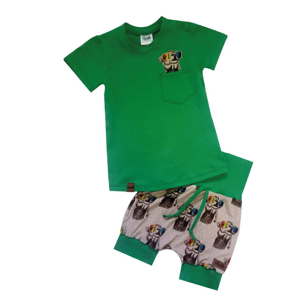 Ensemble short évolutif en bambou - LAMA BOB