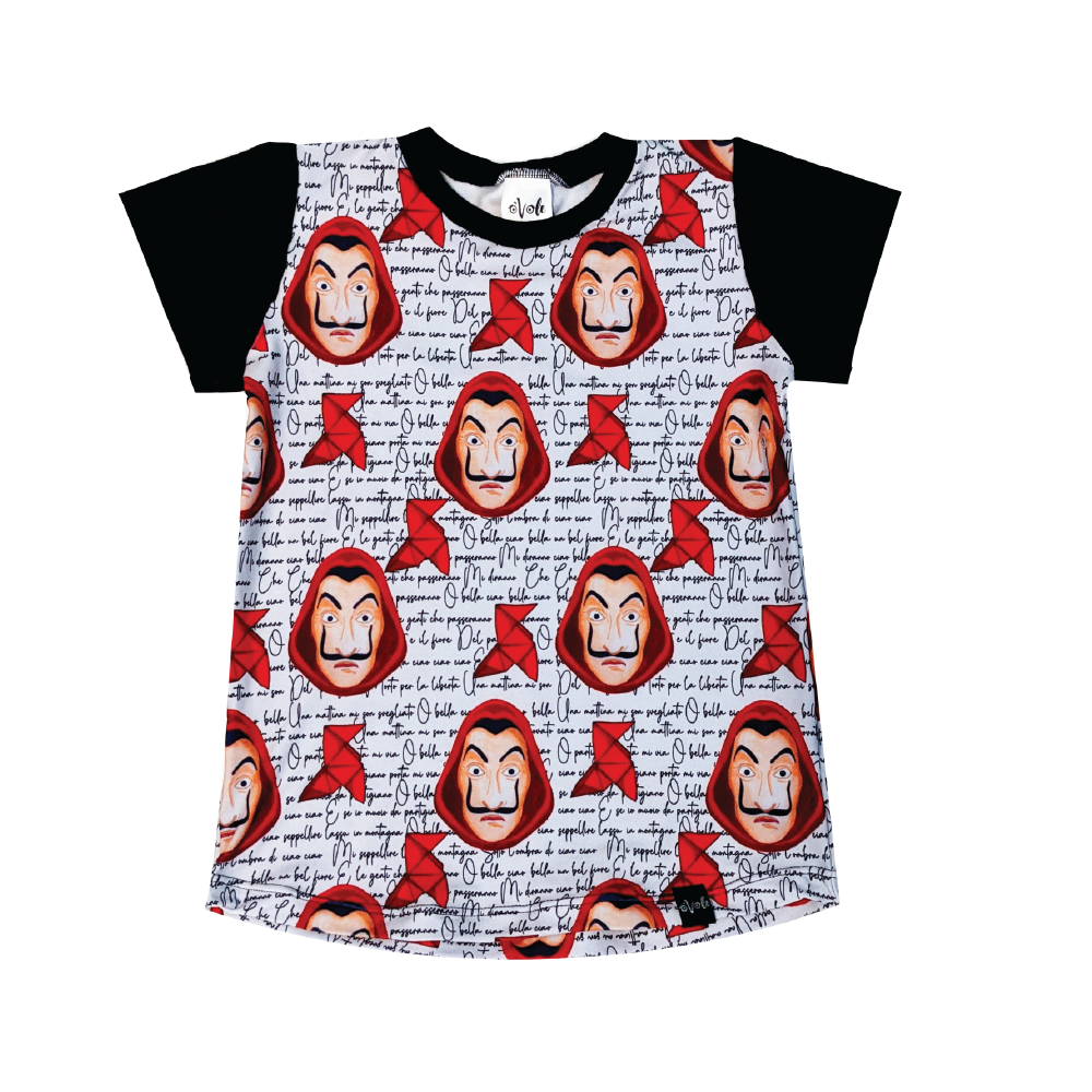 T-shirt évolutif - CASA DE PAPEL